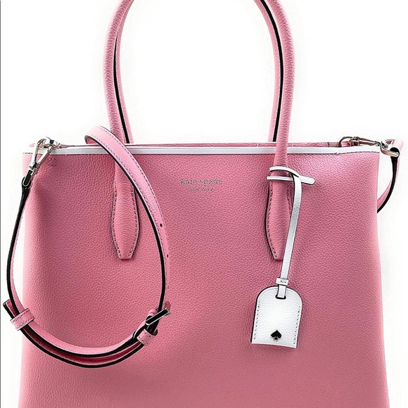 🌸 Kate Spade Eva Medium Zip Top Satchel Crossbody 🌸 - Picture 6 of 9